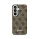 Guess Guess Galaxy S26 Back-Cover hul - PU 4G Script Metal Logo Magsafe pro Samsung Galaxy S26 - Braun Guess Guess Galaxy S26 Back-Cover hul - PU 4G Script Metal Logo Magsafe pro Samsung Galaxy S26 - Braun