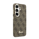 Guess Guess Galaxy S26 Backcover hoesje - PU 4G Script Metal Logo Magsafe pro Samsung Galaxy S26 - Bruin Guess Guess Galaxy S26 Backcover hoesje - PU 4G Script Metal Logo Magsafe pro Samsung Galaxy S26 - Bruin