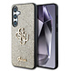 Guess Guess Galaxy S25 Plus Back-Cover hul - PU Fixed Glitter 4G Metal Logo Backcover pro - Gold