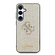 Guess Guess Galaxy S25 Plus Back-Cover hul - PU Fixed Glitter 4G Metal Logo Backcover pro - Gold