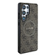 Guess Guess Samsung Galaxy S25 Ultra Back-Cover hul - PU Leather 4G Colored Ring MagSafe Backcover - Braun Guess Guess Samsung Galaxy S25 Ultra Back-Cover hul - PU Leather 4G Colored Ring MagSafe Backcover - Braun