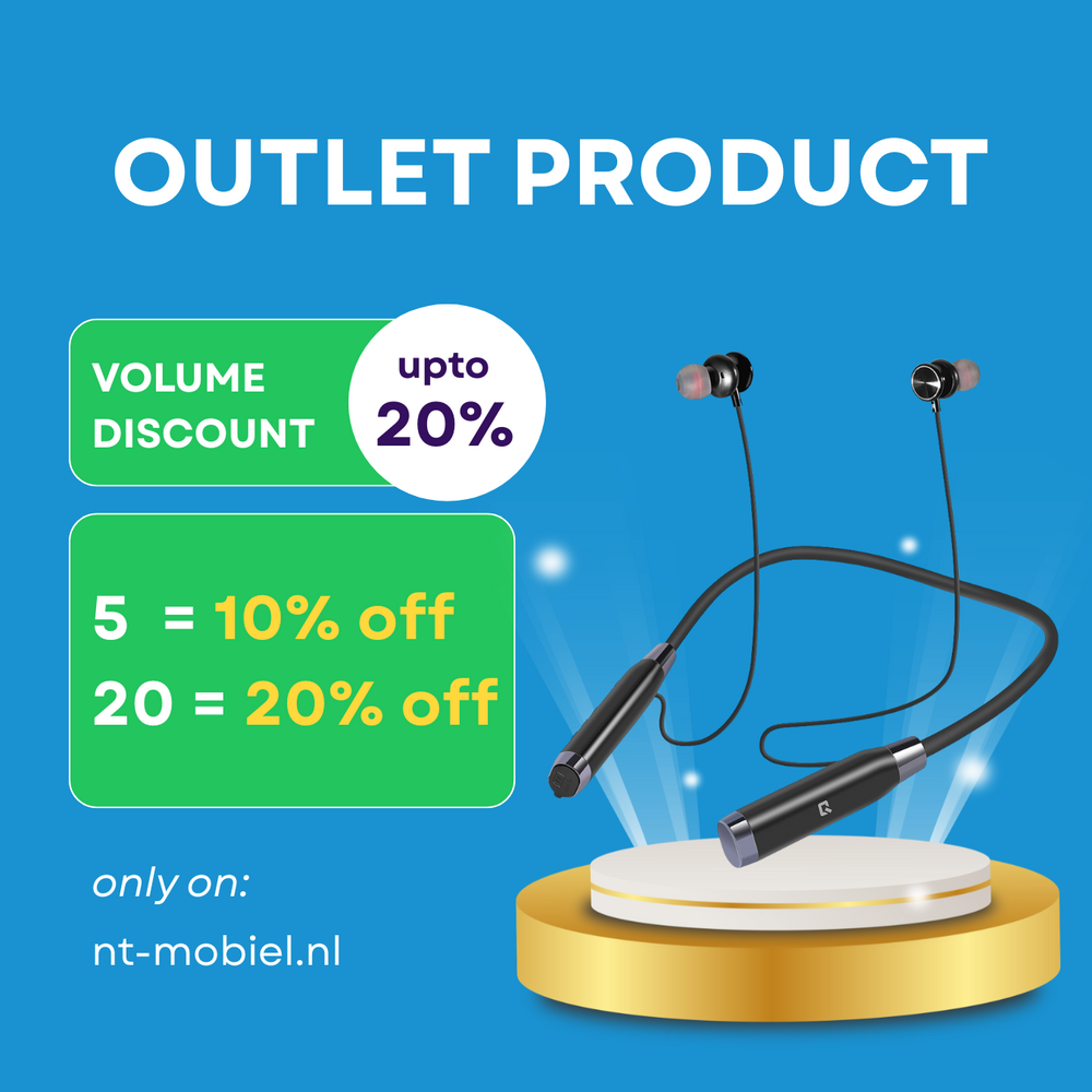 TUNIQ TUNIQ Wireless headset - Sports - Black TUNIQ TUNIQ Wireless headset - Sports - Black
