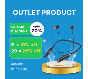 TUNIQ TUNIQ Wireless headset Sports - Zwart TUNIQ TUNIQ Wireless headset Sports - Zwart