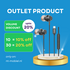 TUNIQ Wired Earphones - USB-C plug - Zwart TUNIQ Wired Earphones - USB-C plug - Zwart