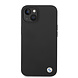 BMW BMW iPhone 14 Back-Cover hul - Liquid Silicone Case Metal Logo - Schwarz