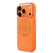 Guess Guess iPhone 17 Pro Back-Cover hul - PU Perforated 4G Logo MagSafe Backcover iPhone 17 Pro - Orange Guess Guess iPhone 17 Pro Back-Cover hul - PU Perforated 4G Logo MagSafe Backcover iPhone 17 Pro - Orange