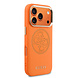 Guess Guess iPhone 17 Pro Back cover case - PU Perforated 4G Logo MagSafe Backcover iPhone 17 Pro - Orange