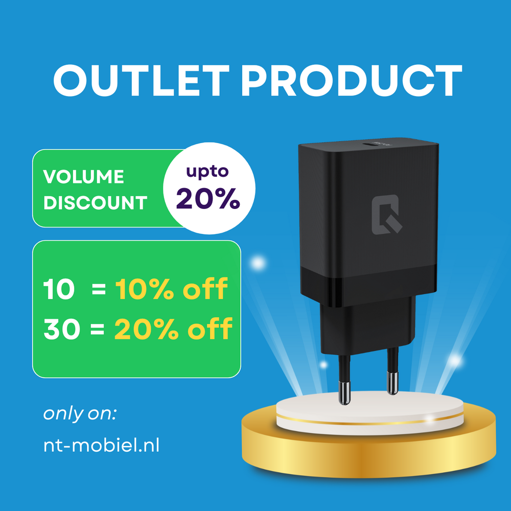 TUNIQ TUNIQ Fast Charger PD 25W Adapter - Black TUNIQ TUNIQ Fast Charger PD 25W Adapter - Black