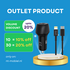 UNIQ Accessory 2.4A and 36 Watt Dual Port Fast Car Charger - with USB Lightning Cable UNIQ Accessory 2.4A and 36 Watt Dual Port Fast Car Charger - with USB Lightning Cable