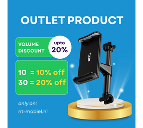 TUNIQ TUNIQ Universelle Tablet/Telefon Kopfstützenhalterung TUNIQ TUNIQ Universelle Tablet/Telefon Kopfstützenhalterung