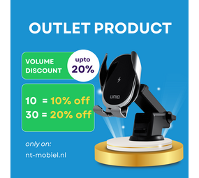 UNIQ Accessory UNIQ Accessory 3-in-1 wireless Phone holder and charger for in the car - Black UNIQ Accessory UNIQ Accessory 3-in-1 wireless Phone holder and charger for in the car - Black
