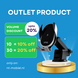 UNIQ Accessory UNIQ Accessory 3-in-1 wireless Phone holder and charger for in the car - Black UNIQ Accessory UNIQ Accessory 3-in-1 wireless Phone holder and charger for in the car - Black