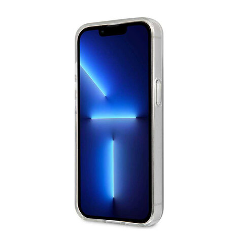 Ferrari Ferrari iPhone 13 Back cover coque - 3D Stripes Back Case - Transparent
