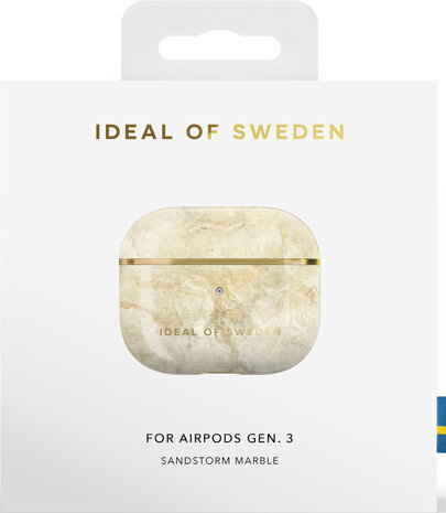 iDeal of Sweden iDeal of Sweden Earplugs - Gen 3 Airpods case - Marble Yellow