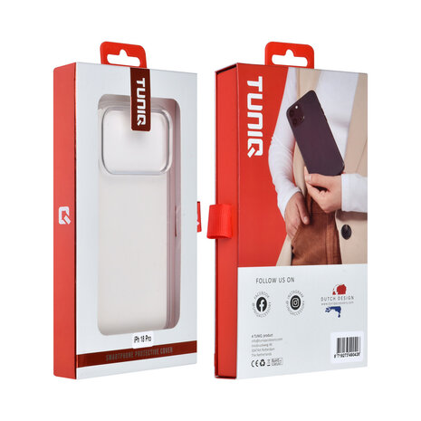 TUNIQ TUNIQ iPhone 18 Pro Back cover case - TPU - Transparent