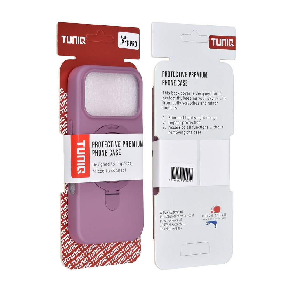 TUNIQ TUNIQ iPhone 18 Pro Back cover case - TPU - Sunset Purple TUNIQ TUNIQ iPhone 18 Pro Back cover case - TPU - Sunset Purple