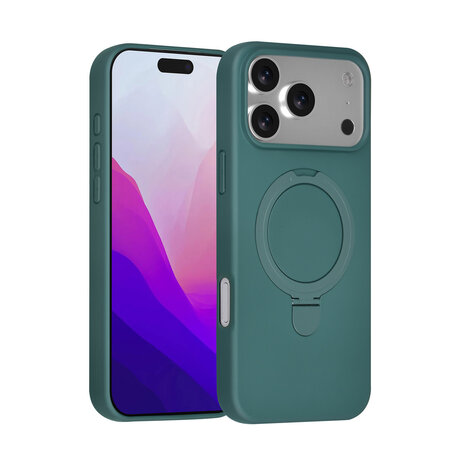 TUNIQ TUNIQ iPhone 18 Pro Max Back cover coque - TPU - Vert foncé TUNIQ TUNIQ iPhone 18 Pro Max Back cover coque - TPU - Vert foncé