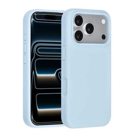 TUNIQ TUNIQ iPhone 18 Pro Back cover case - Silicon case - Baby Blue