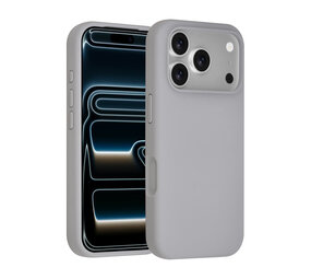 TUNIQ TUNIQ iPhone 18 Pro Back cover case - Silicon case - Grey