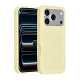 TUNIQ TUNIQ iPhone 18 Pro Back cover case - Silicon case - Yellow