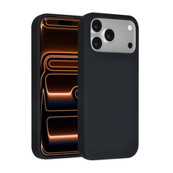 TUNIQ iPhone 18 Pro Max/iPhone 17 Pro Max Coque - Silicone - Noir