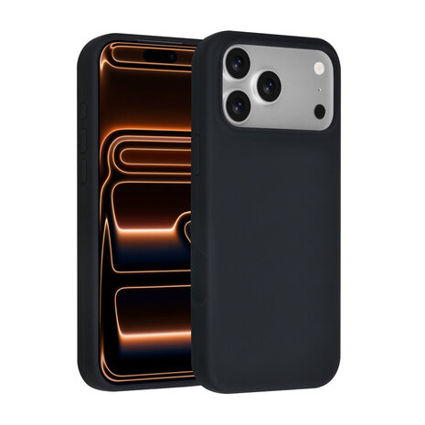 TUNIQ TUNIQ iPhone 18 Pro Max Back cover case - Silicon case - Black TUNIQ TUNIQ iPhone 18 Pro Max Back cover case - Silicon case - Black