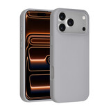 TUNIQ TUNIQ iPhone 18 Pro Max Back cover case - Silicon case - Grey TUNIQ TUNIQ iPhone 18 Pro Max Back cover case - Silicon case - Grey
