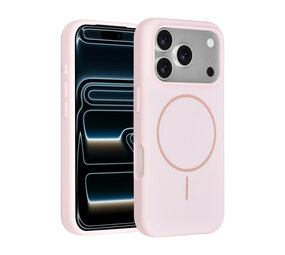 TUNIQ TUNIQ iPhone 18 Pro Back cover coque - Silicone With MagSafe - Rose