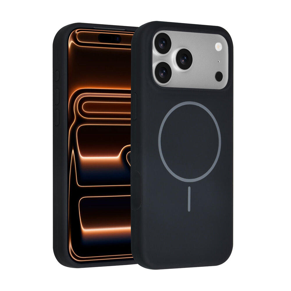 TUNIQ TUNIQ iPhone 18 Pro Max Backcover hoesje - Silicone With MagSafe - Zwart TUNIQ TUNIQ iPhone 18 Pro Max Backcover hoesje - Silicone With MagSafe - Zwart