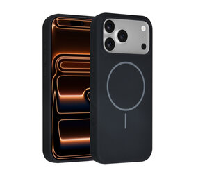 TUNIQ TUNIQ iPhone 18 Pro Max Back-Cover hul - Silicone With MagSafe - Schwarz TUNIQ TUNIQ iPhone 18 Pro Max Back-Cover hul - Silicone With MagSafe - Schwarz