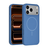 TUNIQ TUNIQ iPhone 18 Pro Max Back-Cover hul - Silicone With MagSafe - Blau