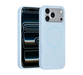 TUNIQ TUNIQ iPhone 18 Pro Max Back cover coque - Silicone With MagSafe - Baby Blue