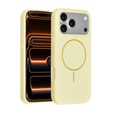 TUNIQ TUNIQ iPhone 18 Pro Max Back cover case - Silicone With MagSafe - Yellow TUNIQ TUNIQ iPhone 18 Pro Max Back cover case - Silicone With MagSafe - Yellow