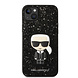 Karl Lagerfeld Karl Lagerfeld iPhone 14 Plus Backcover hoesje - Glitter Flakes Ikonik hard case - Zwart Karl Lagerfeld Karl Lagerfeld iPhone 14 Plus Backcover hoesje - Glitter Flakes Ikonik hard case - Zwart