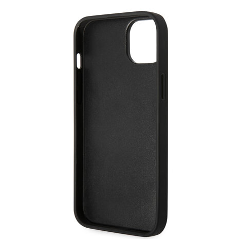 Karl Lagerfeld Karl Lagerfeld iPhone 14 Plus Backcover hoesje - Glitter Flakes Ikonik hard case - Zwart Karl Lagerfeld Karl Lagerfeld iPhone 14 Plus Backcover hoesje - Glitter Flakes Ikonik hard case - Zwart