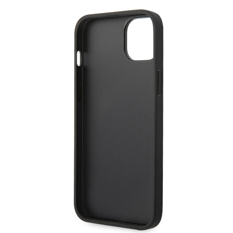 Karl Lagerfeld Karl Lagerfeld iPhone 14 Plus Backcover hoesje - Hard Case Brown Monogram Stripe - Bruin Karl Lagerfeld Karl Lagerfeld iPhone 14 Plus Backcover hoesje - Hard Case Brown Monogram Stripe - Bruin