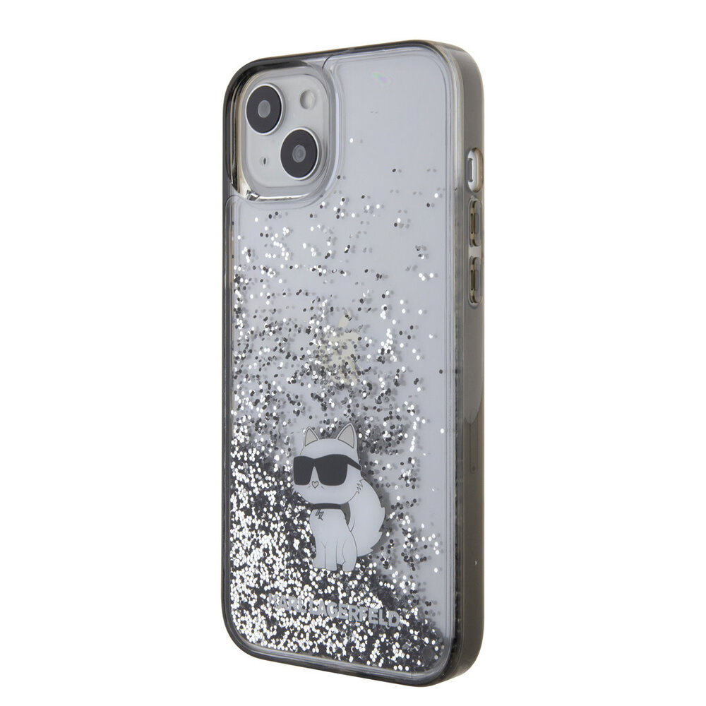 Karl Lagerfeld Karl Lagerfeld iPhone 15 Plus Cases Back cover coque - transparent hardcase Liquid Glitter Choupette - Transparent Karl Lagerfeld Karl Lagerfeld iPhone 15 Plus Cases Back cover coque - transparent hardcase Liquid Glitter Choupette - Transparent