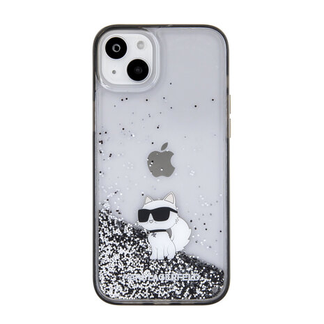 Karl Lagerfeld Karl Lagerfeld iPhone 15 Plus Cases Back cover coque - transparent hardcase Liquid Glitter Choupette - Transparent Karl Lagerfeld Karl Lagerfeld iPhone 15 Plus Cases Back cover coque - transparent hardcase Liquid Glitter Choupette - Transparent