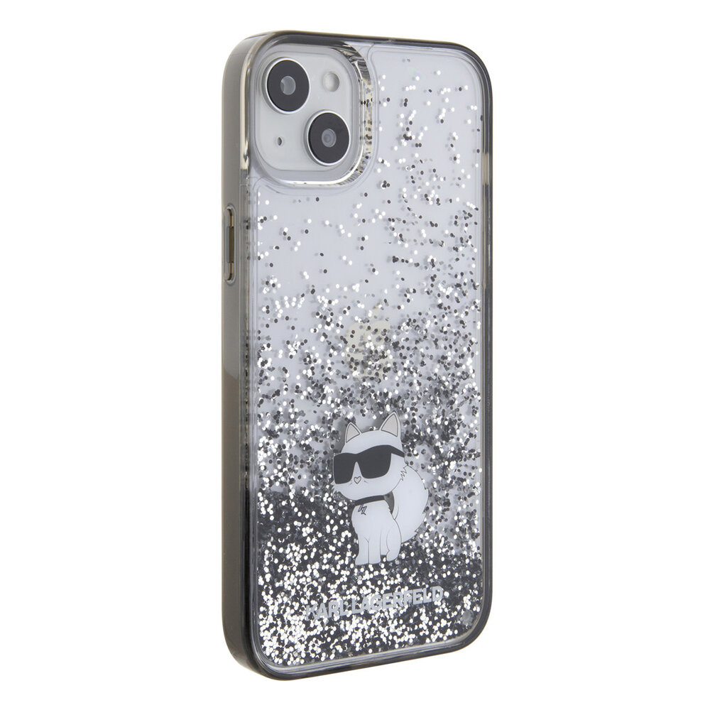Karl Lagerfeld Karl Lagerfeld iPhone 15 Plus Cases Back cover coque - transparent hardcase Liquid Glitter Choupette - Transparent Karl Lagerfeld Karl Lagerfeld iPhone 15 Plus Cases Back cover coque - transparent hardcase Liquid Glitter Choupette - Transparent