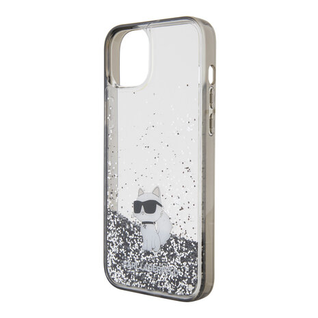 Karl Lagerfeld Karl Lagerfeld iPhone 15 Plus Cases Back cover coque - transparent hardcase Liquid Glitter Choupette - Transparent Karl Lagerfeld Karl Lagerfeld iPhone 15 Plus Cases Back cover coque - transparent hardcase Liquid Glitter Choupette - Transparent