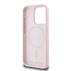 Karl Lagerfeld Karl Lagerfeld iPhone 15 Pro Back-Cover hul - Liquid Silicone Magsafe - Rosa Karl Lagerfeld Karl Lagerfeld iPhone 15 Pro Back-Cover hul - Liquid Silicone Magsafe - Rosa