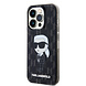 Karl Lagerfeld Karl Lagerfeld iPhone 15 Pro Max Backcover hoesje - Hardcase Monogram Ikonik - Zwart Karl Lagerfeld Karl Lagerfeld iPhone 15 Pro Max Backcover hoesje - Hardcase Monogram Ikonik - Zwart