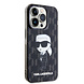 Karl Lagerfeld Karl Lagerfeld iPhone 15 Pro Max Backcover hoesje - Hardcase Monogram Ikonik - Zwart Karl Lagerfeld Karl Lagerfeld iPhone 15 Pro Max Backcover hoesje - Hardcase Monogram Ikonik - Zwart