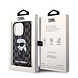 Karl Lagerfeld Karl Lagerfeld iPhone 15 Pro Max Backcover hoesje - Hardcase Monogram Ikonik - Zwart Karl Lagerfeld Karl Lagerfeld iPhone 15 Pro Max Backcover hoesje - Hardcase Monogram Ikonik - Zwart