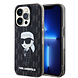 Karl Lagerfeld Karl Lagerfeld iPhone 15 Pro Max Backcover hoesje - Hardcase Monogram Ikonik - Zwart Karl Lagerfeld Karl Lagerfeld iPhone 15 Pro Max Backcover hoesje - Hardcase Monogram Ikonik - Zwart