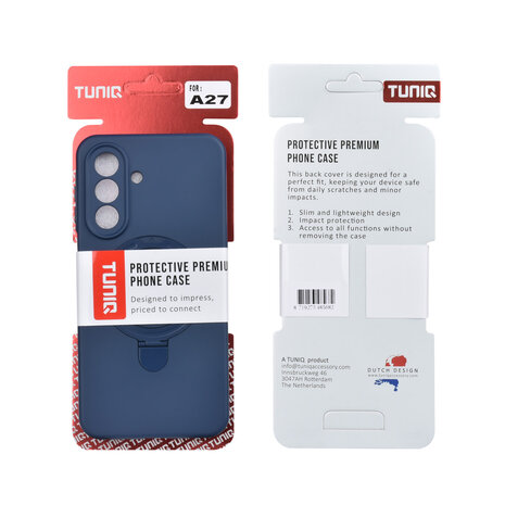 TUNIQ TUNIQ Galaxy A27 Back cover case - Silicone With MagSafe - Navy Blue