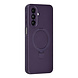 TUNIQ TUNIQ Galaxy A27 Back-Cover hul - Silicone With MagSafe - Grape Purple