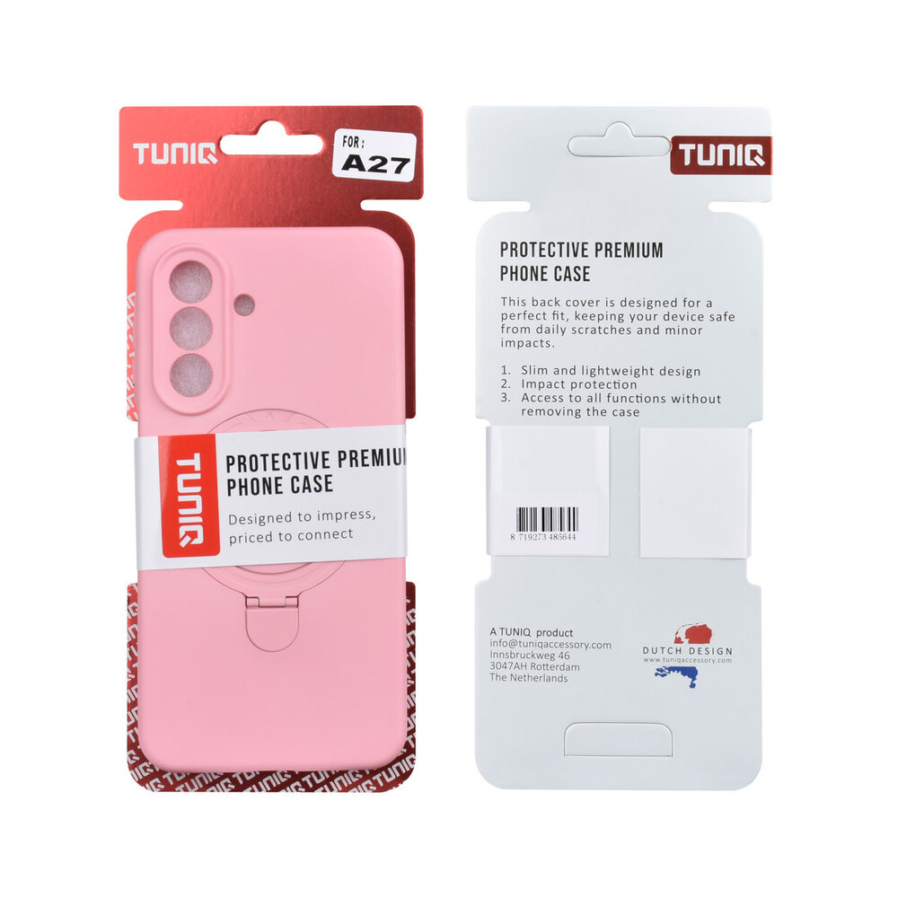 TUNIQ TUNIQ Galaxy A27 Back-Cover hul - Silicone With MagSafe - Rosa