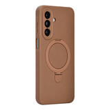 TUNIQ Galaxy A27 Back cover case - Magsafe With stand TPU - Brown