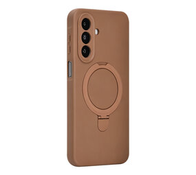 TUNIQ Galaxy A27 Back cover case - Magsafe With stand TPU - Brown